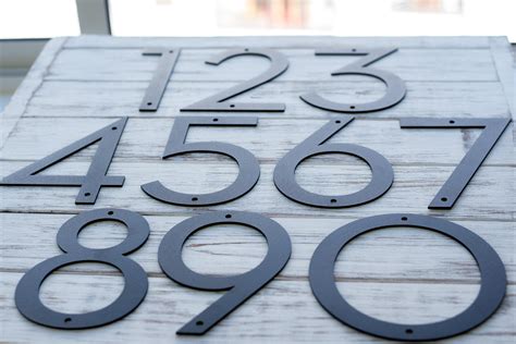 house number plaque metal|10 inch metal house numbers.